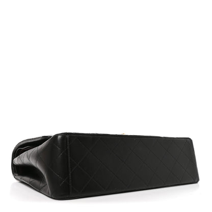 Chanel Lambskin Quilted Maxi Double Flap Black 4 of 10