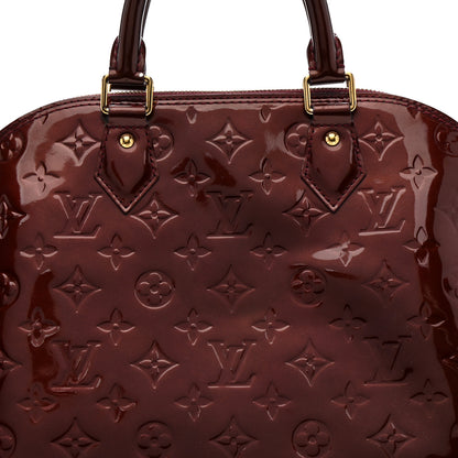 Louis Vuitton Vernis Alma PM Rouge Fauviste 8 of 15