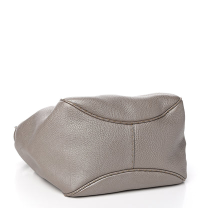 Fendi Cuoio Romano Selleria Small Bucket Peltro 3 of 11