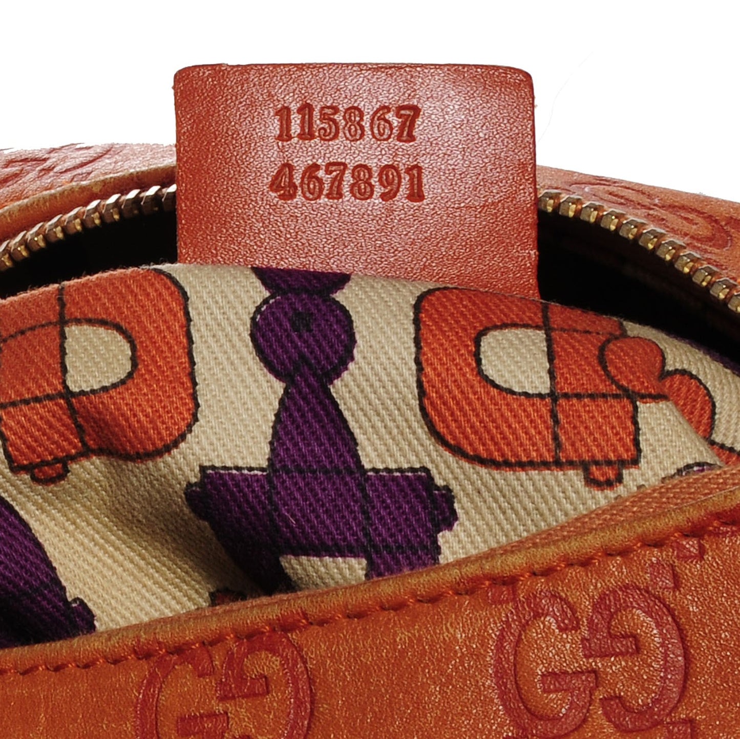Guccissima Medium Horsebit Chain Hobo Saffron