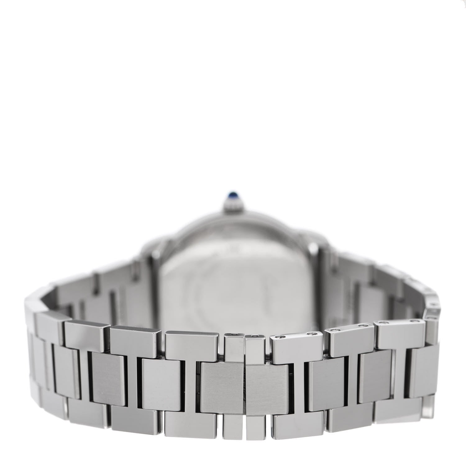 Cartier Stainless Steel 29mm Ronde Solo Quartz Watch 3 of 4