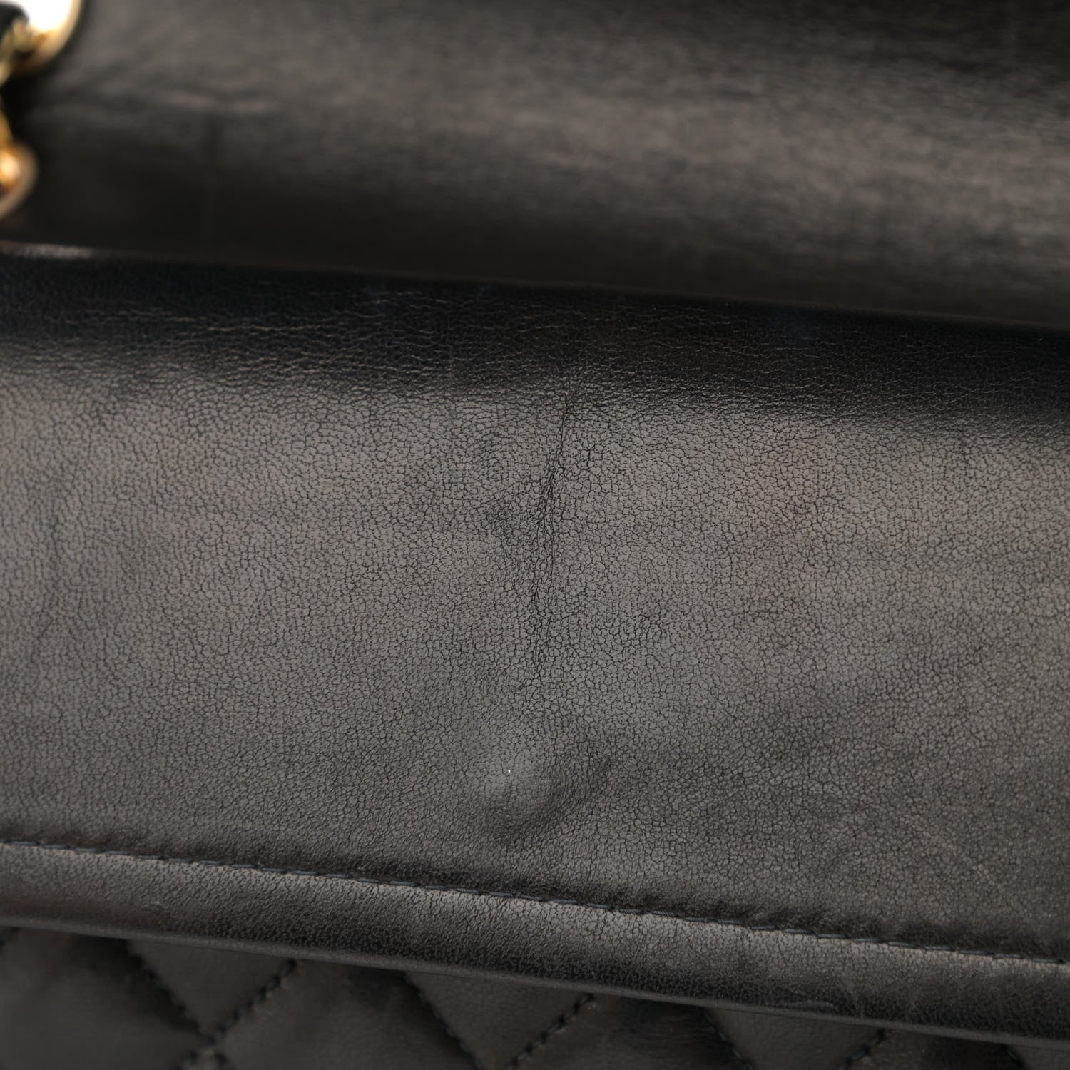 Chanel Lambskin Quilted Medium Double Flap Navy 12 of 13