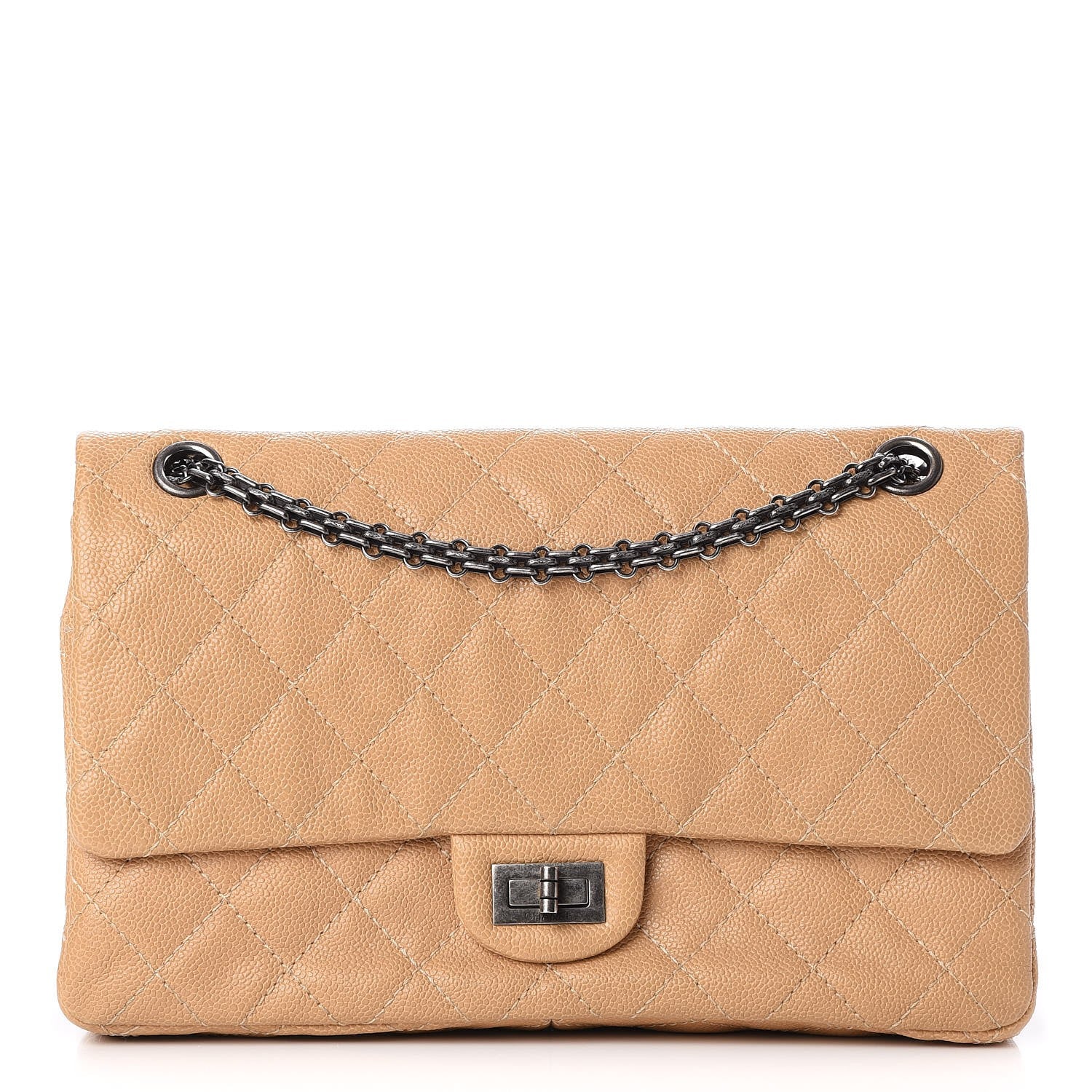 Chanel Caviar 2.55 Reissue 226 Flap Beige 1 of 9