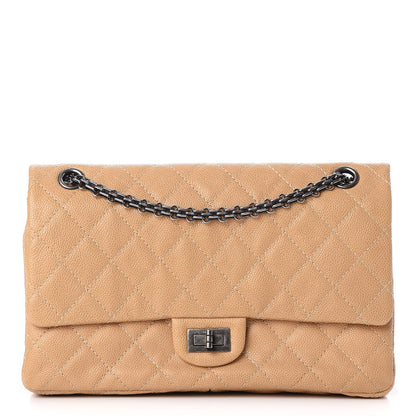 Chanel Caviar 2.55 Reissue 226 Flap Beige 1 of 9