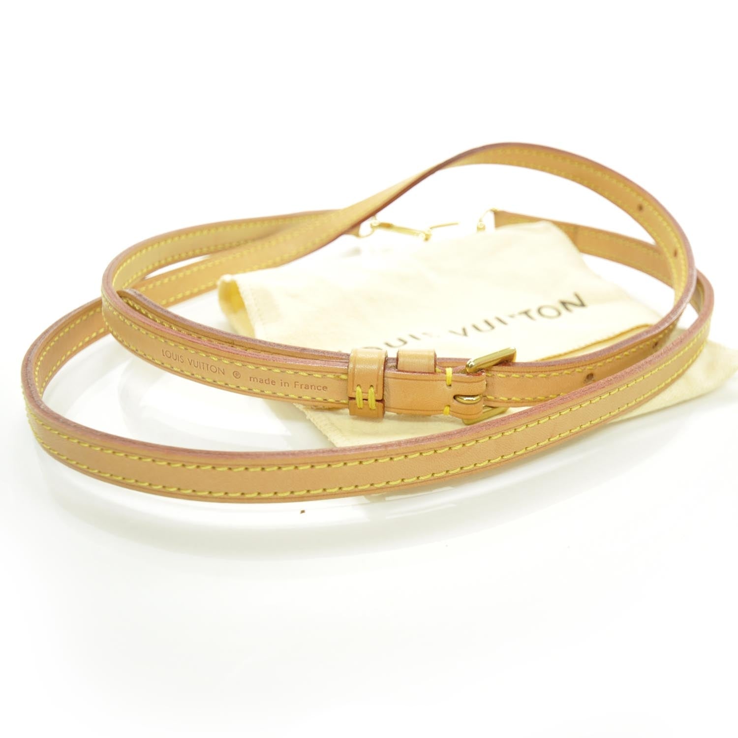 Louis Vuitton Vachetta Adjustable Shoulder Strap 2 of 4