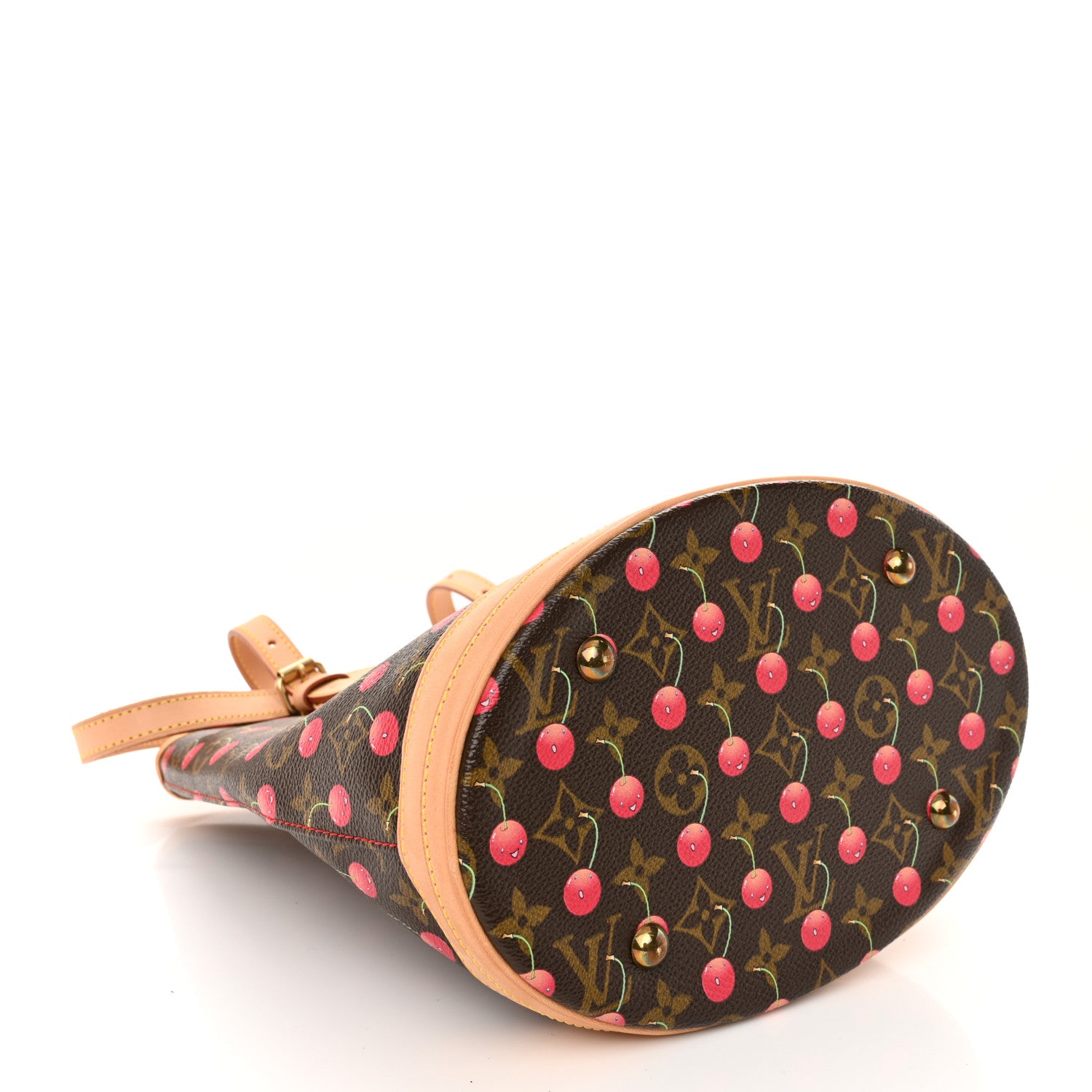 Louis Vuitton Monogram Cerises Bucket Bag 4 of 9