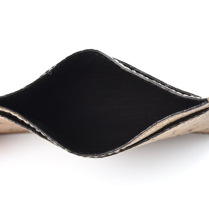 Gucci Ostrich Card Holder Brown 5 of 8