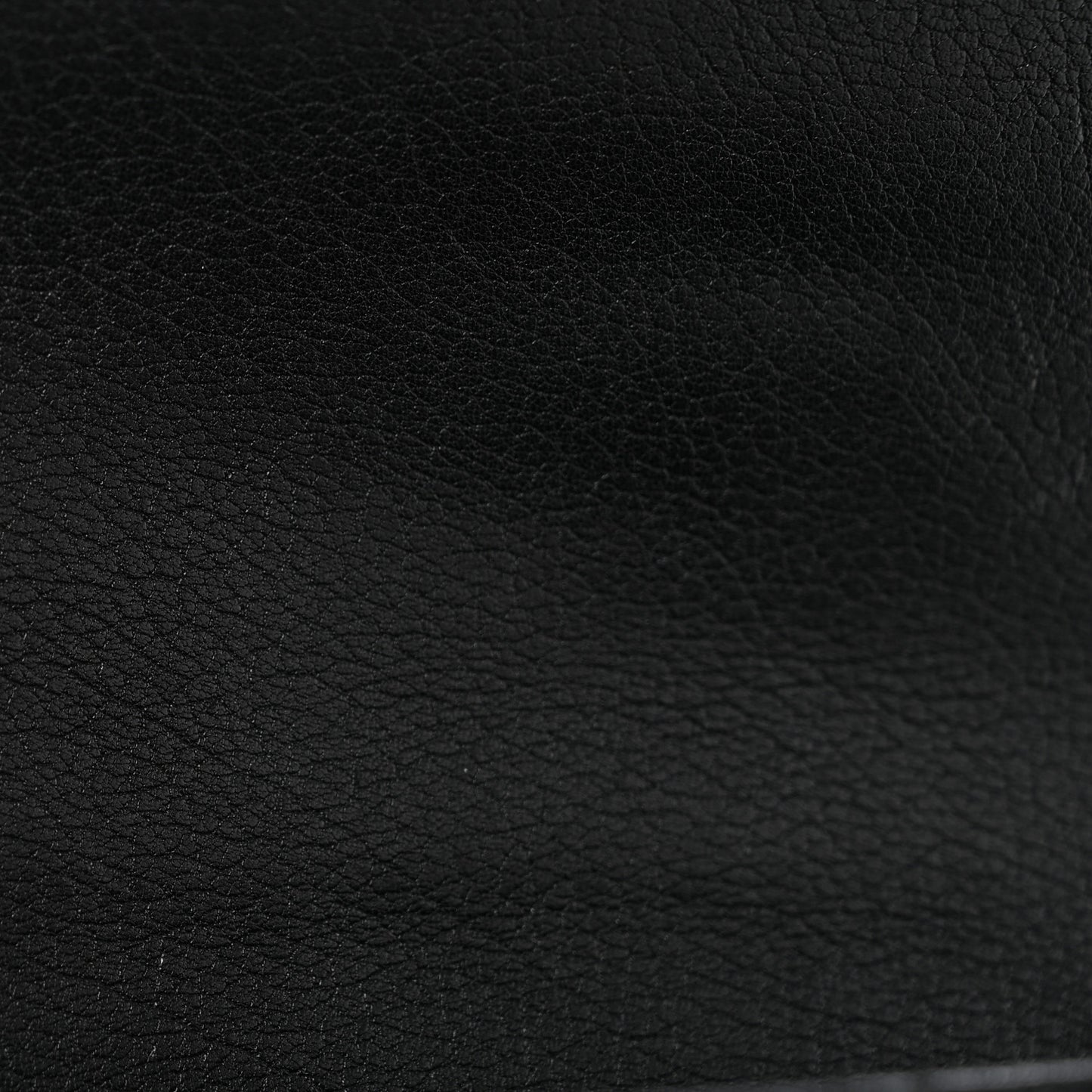 Sheepskin Matelasse Chevron Monogram Medium College Bag Black