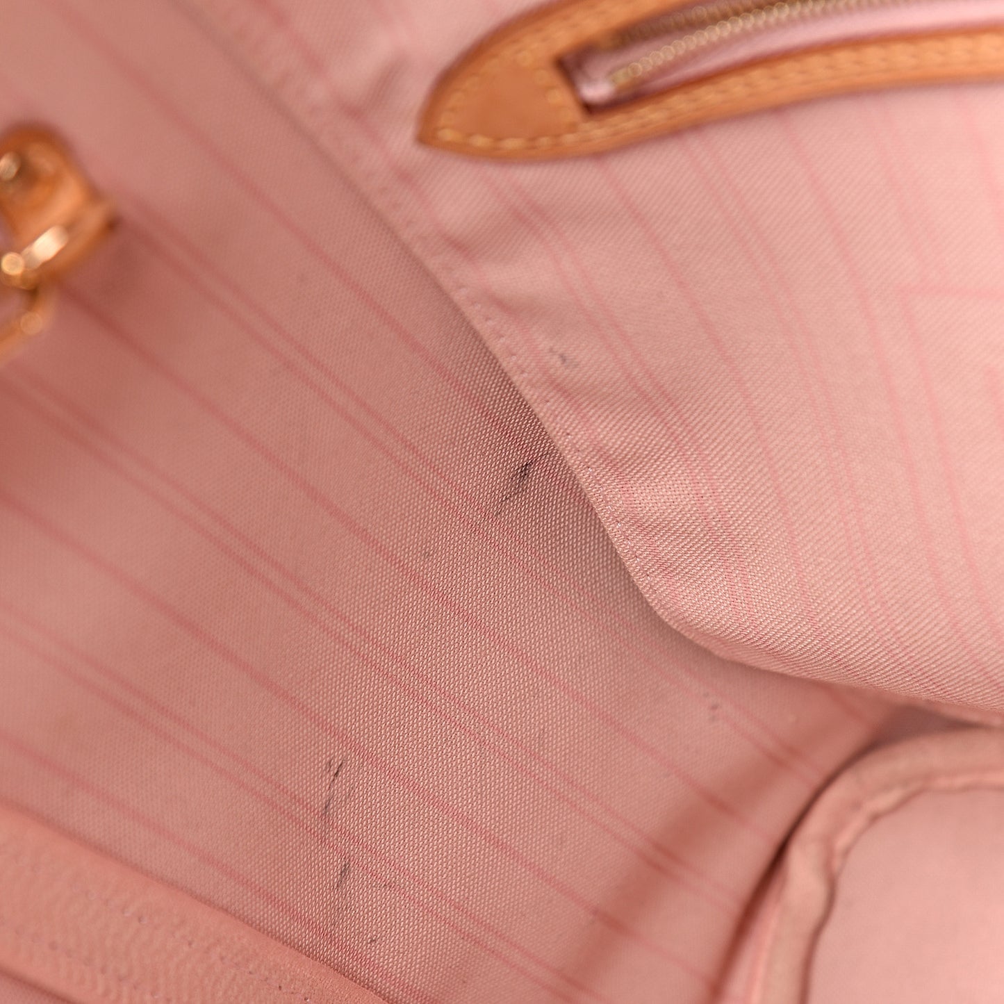 Damier Azur Neo Neverfull MM Rose Ballerine