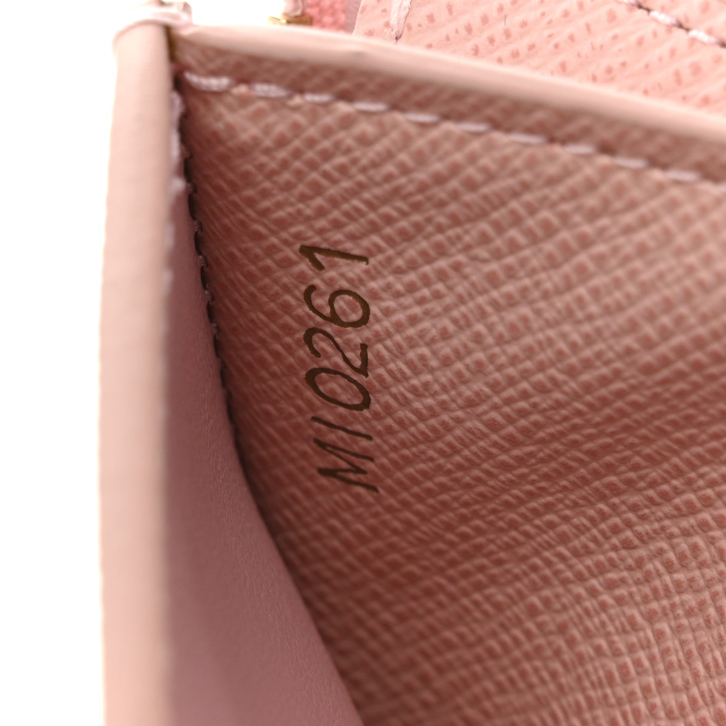 Damier Azur Zoe Wallet Rose Ballerine