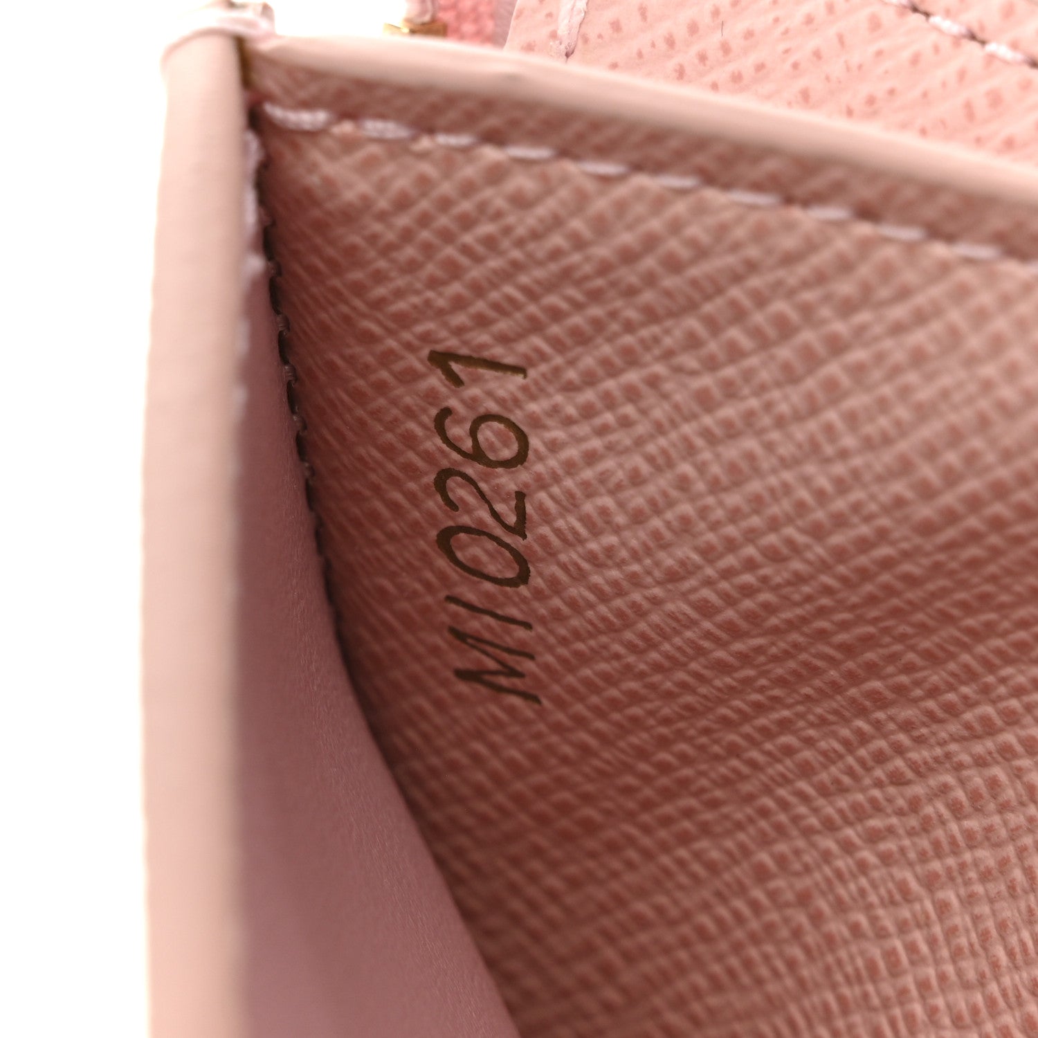 Louis Vuitton Damier Azur Zoe Wallet Rose Ballerine 7 of 9