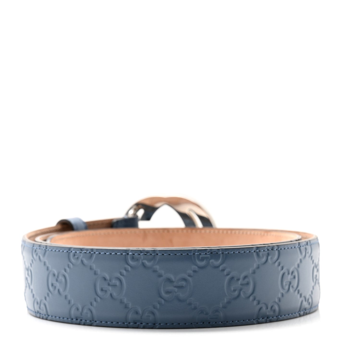 Guccissima Signature Interlocking G 40mm Belt 100 40 Thunder
