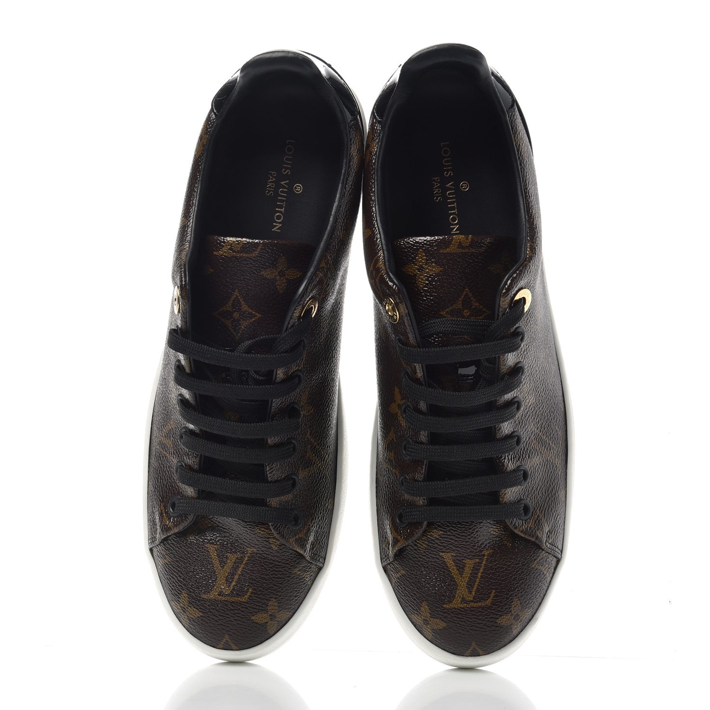 Patent Monogram Frontrow Sneakers 41