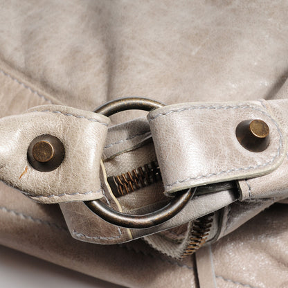 Balenciaga Chevre Classic Hardware Day Hobo Greige 10 of 13