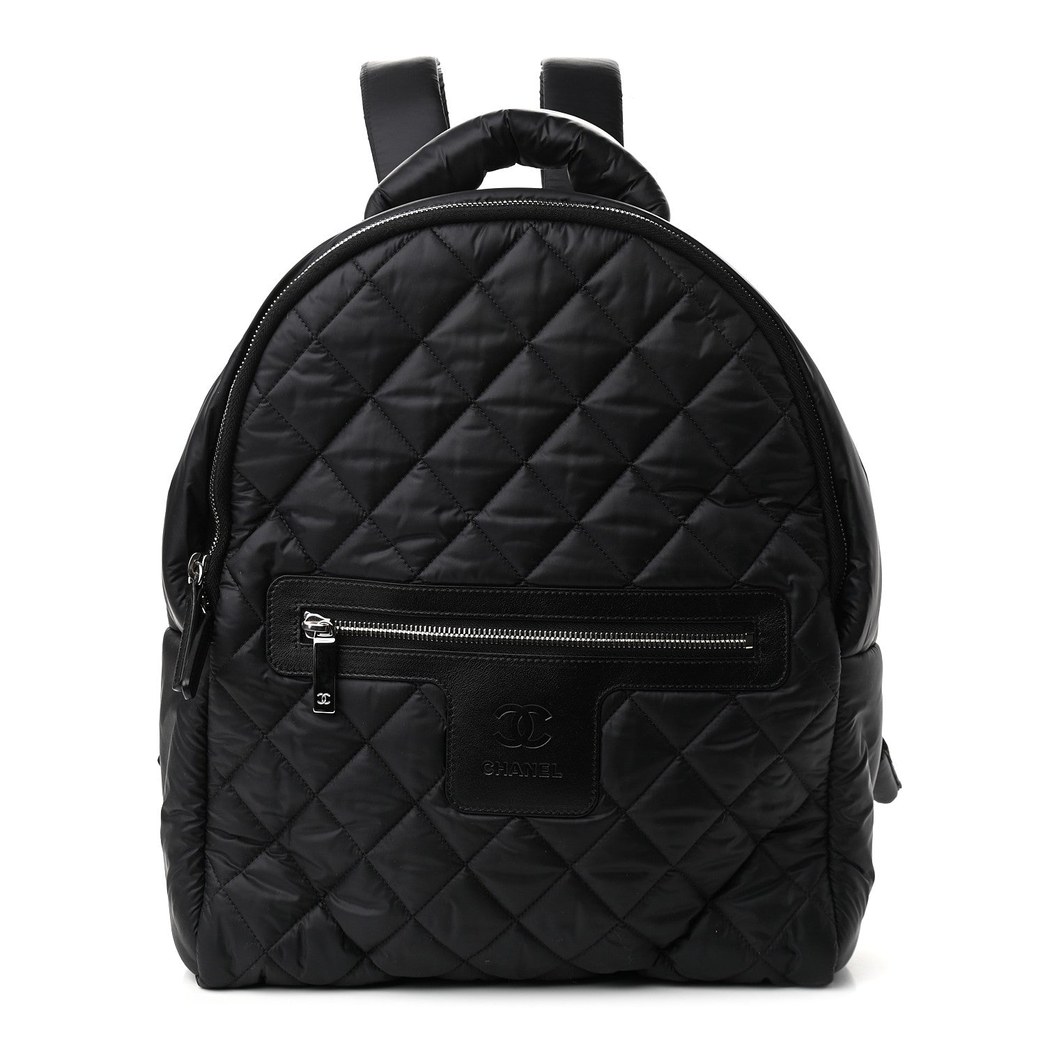 Chanel Nylon Quilted Coco Cocoon Backpack Black 1 of 8