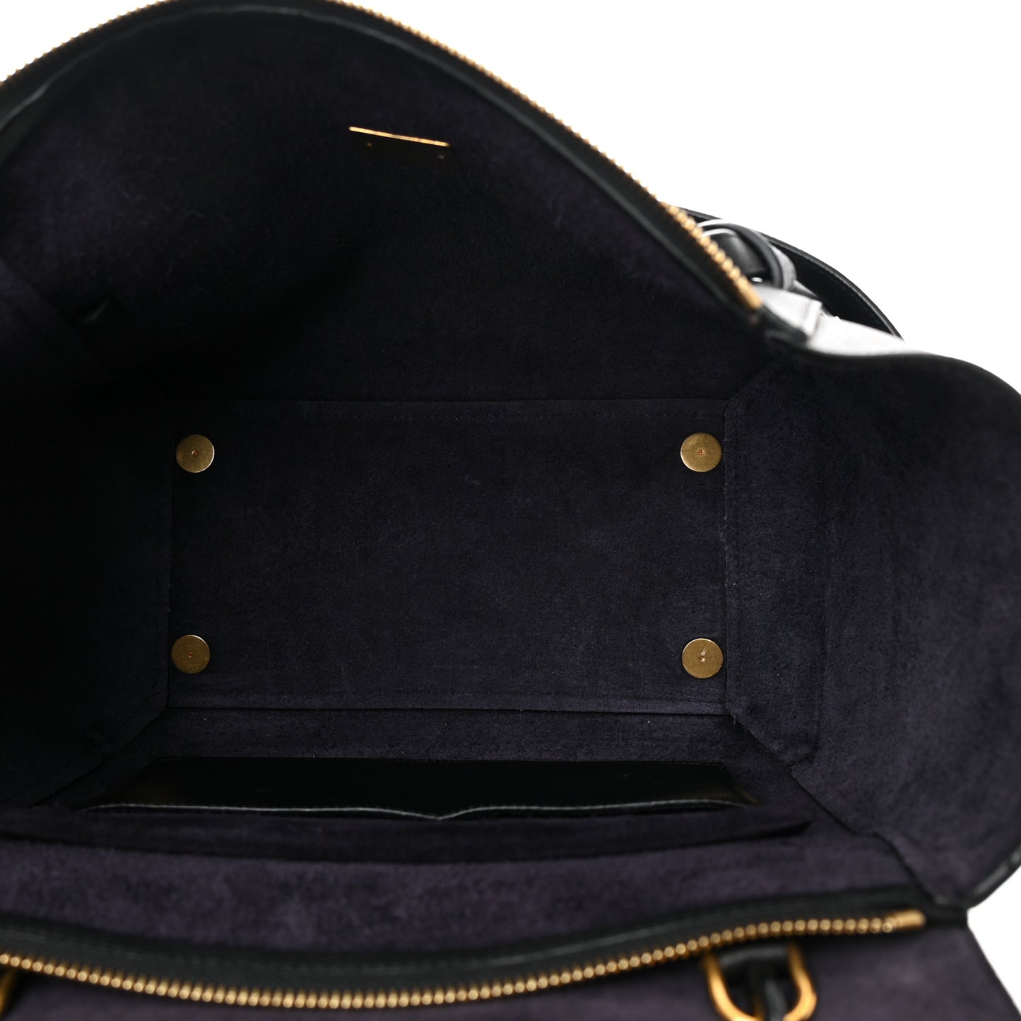 Grained Calfskin Mini Belt Bag Black