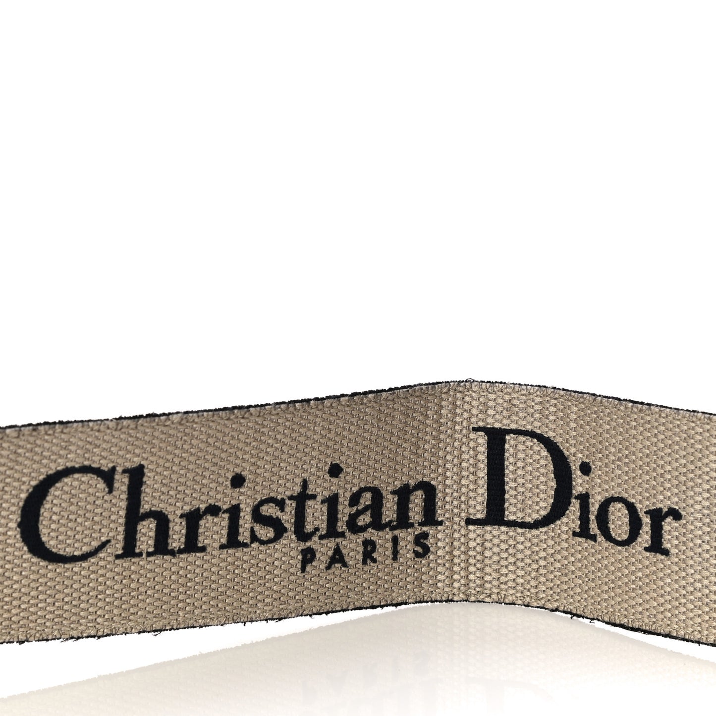 Canvas Embroidered Shoulder Strap Blue