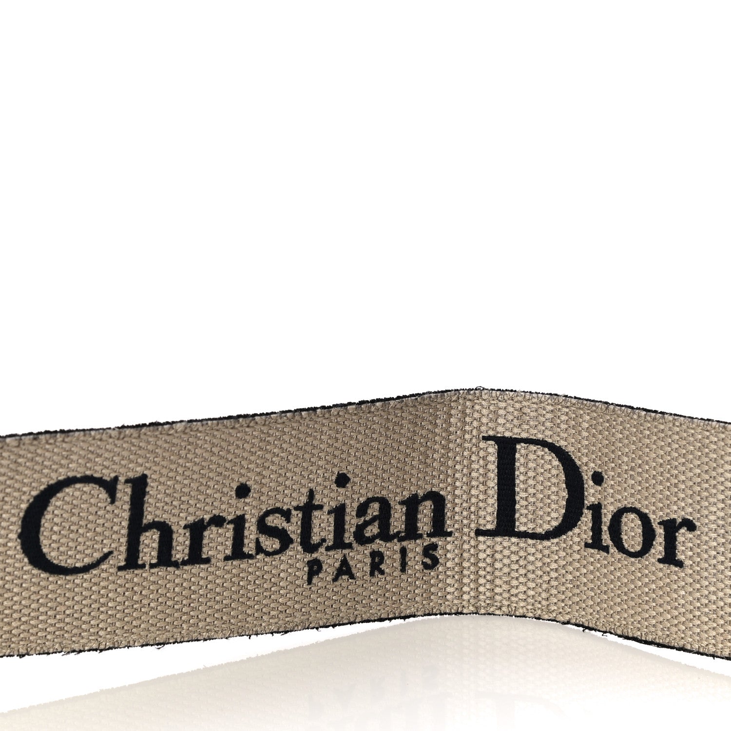 Christian Dior Canvas Embroidered Shoulder Strap Blue 6 of 12