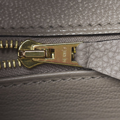 Hermes Togo Birkin 30 Gris Asphalte 10 of 15