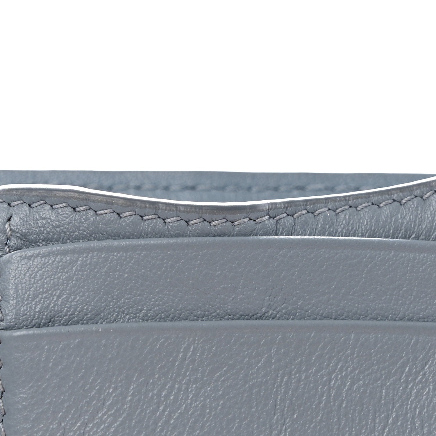 Christian Dior Patent Cannage Lady Dior Lotus Wallet Light Blue 8 of 8