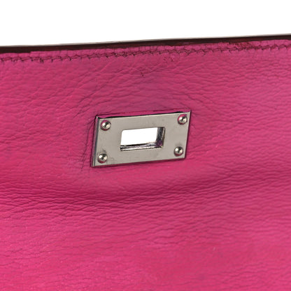 Hermes Shiny Alligator Kelly Tri-Fold Longue Wallet 9 of 11