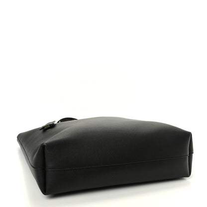 Saint Laurent Calfskin Medium Shopping Tote Black 4 of 9