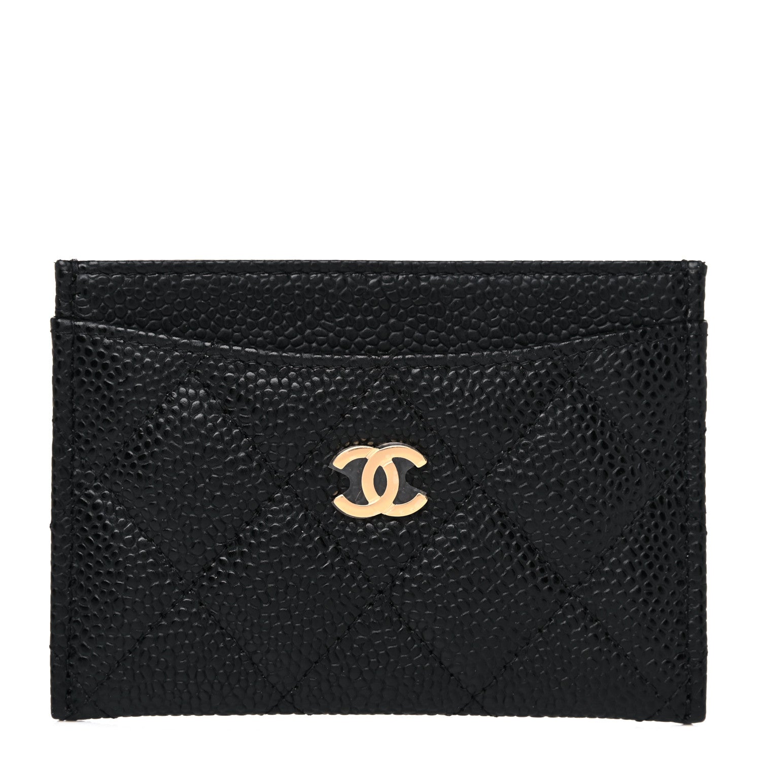 Chanel Caviar Quilted Card Holder Black 1 of 8