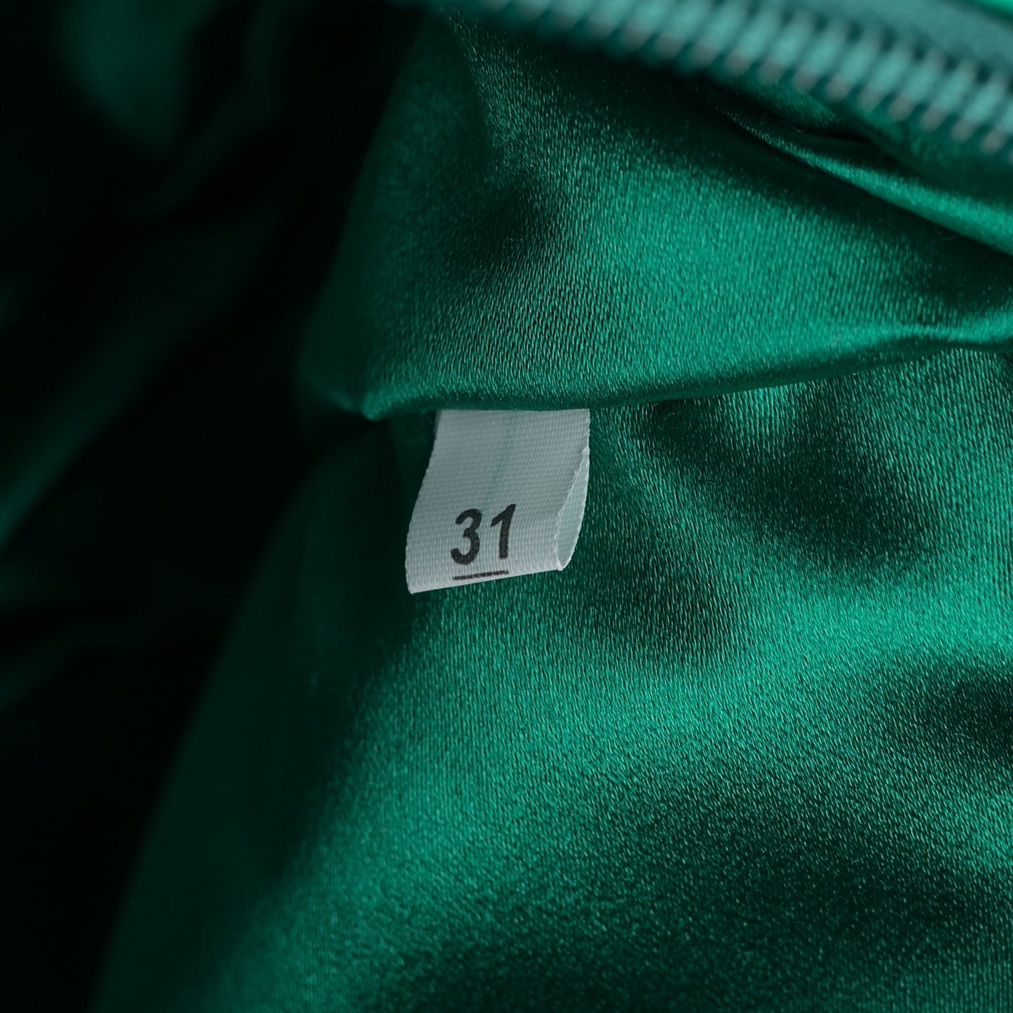 Satin Crystal Mini Re-Edition 2000 Bag Mango