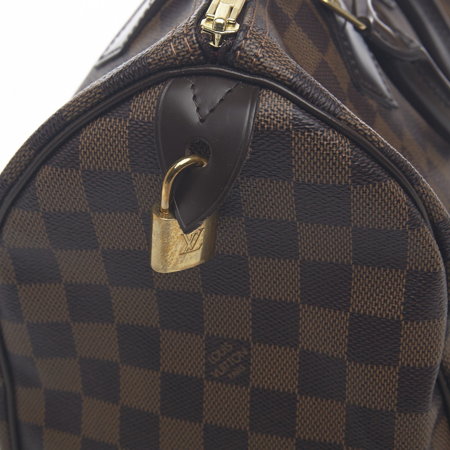 Louis Vuitton Damier Ebene Speedy 30 8 of 10