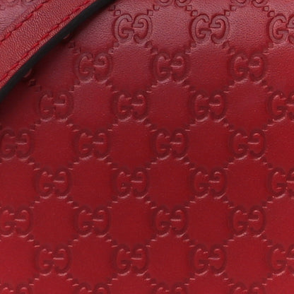 Gucci Microguccissima Crossbody Wallet Red 8 of 10