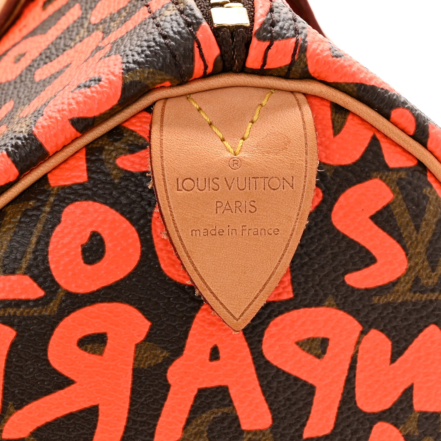 Monogram Graffiti Speedy 30 Orange