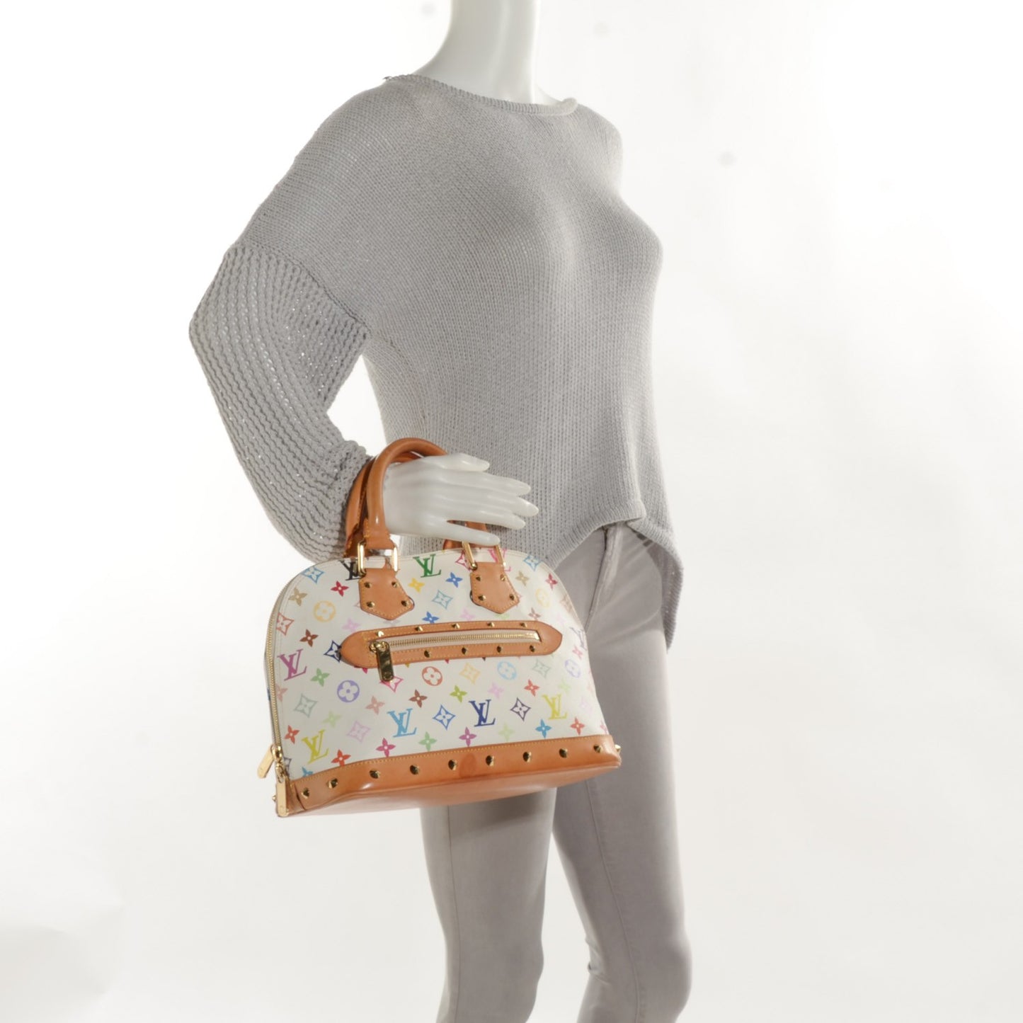 Monogram Multicolor Alma White