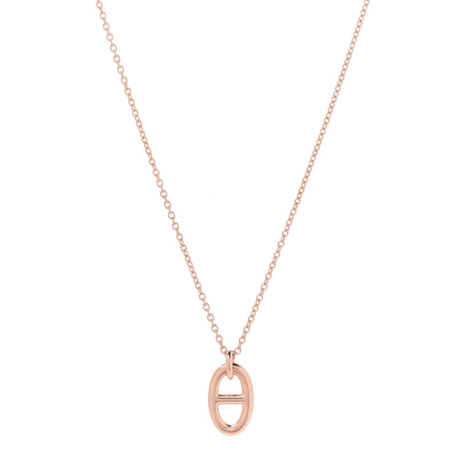 Hermes 18K Rose Gold PM Farandole Pendant Necklace 1 of 7