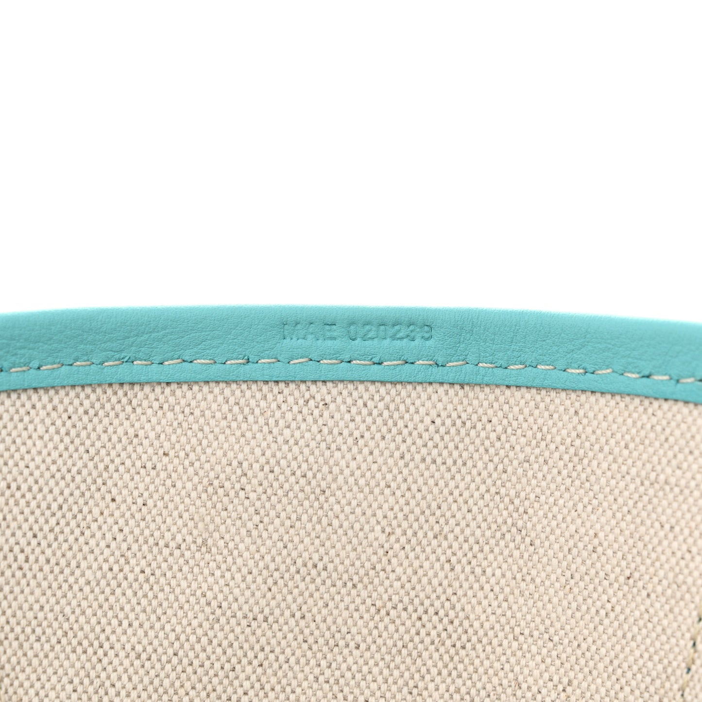 Goyardine Belharra PM Bleu Turquoise