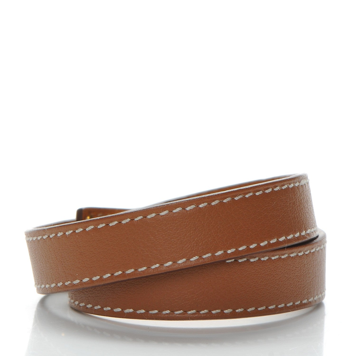 Hermes Swift Kelly Double Tour Bracelet S Gold 3 of 6