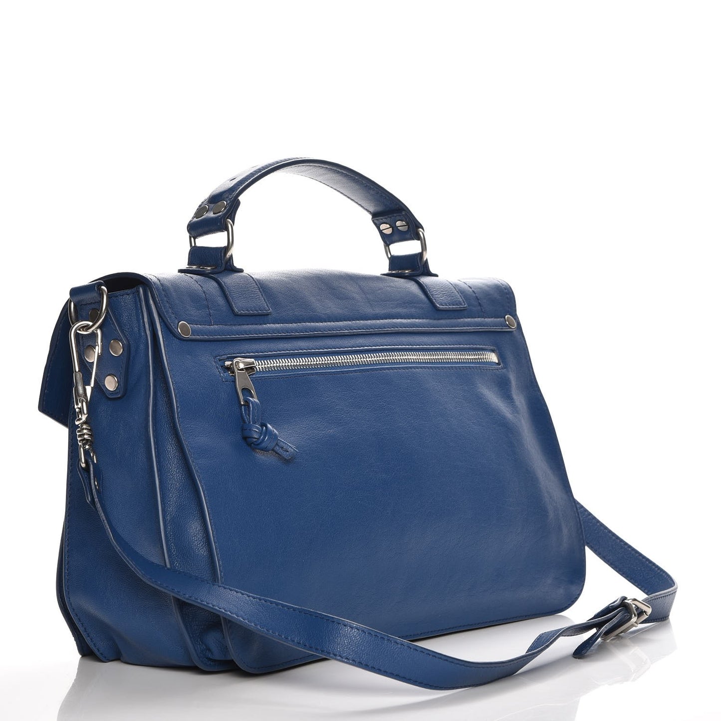 Lambskin Medium PS1 Satchel Peacock