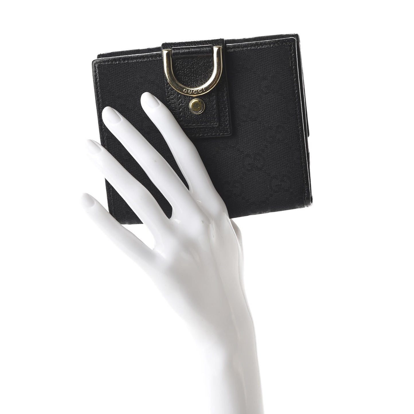 Monogram Abbey Compact Wallet Black