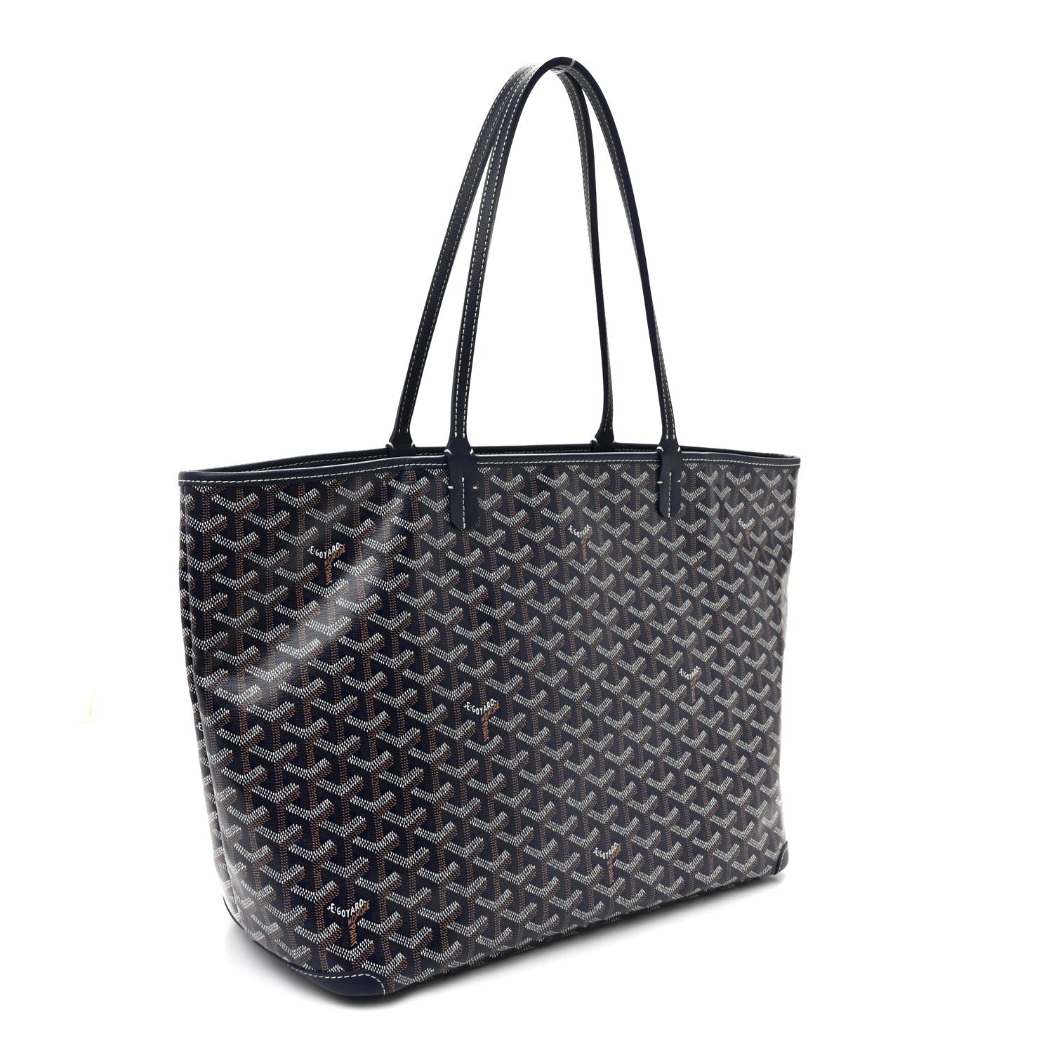 Goyard Goyardine Artois MM Navy 3 of 10