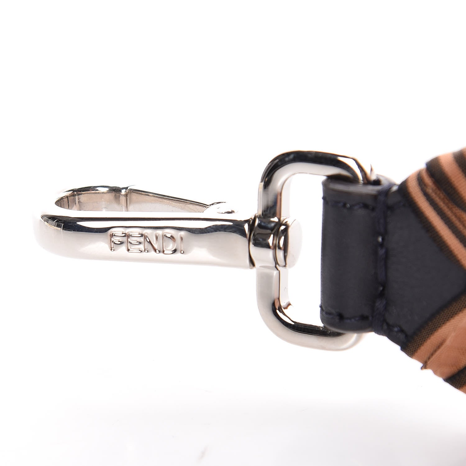 Fendi Calfskin Ribbon Lace Up Floral Strap You Multicolor 4 of 4