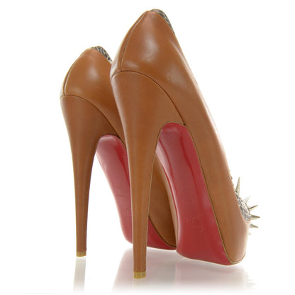 Christian Louboutin Calfskin Snakeskin Asteroid 160 Pumps 39.5 3 of 6