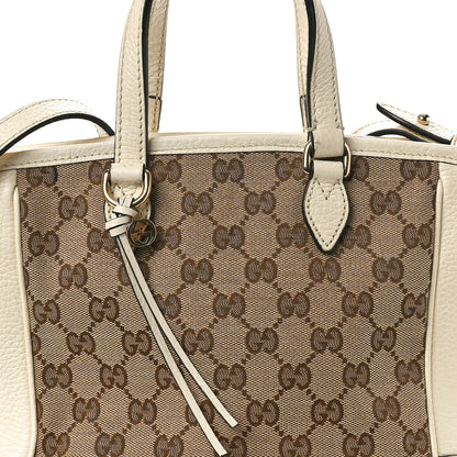 Gucci Monogram Small Bree Tote Beige White 8 of 10