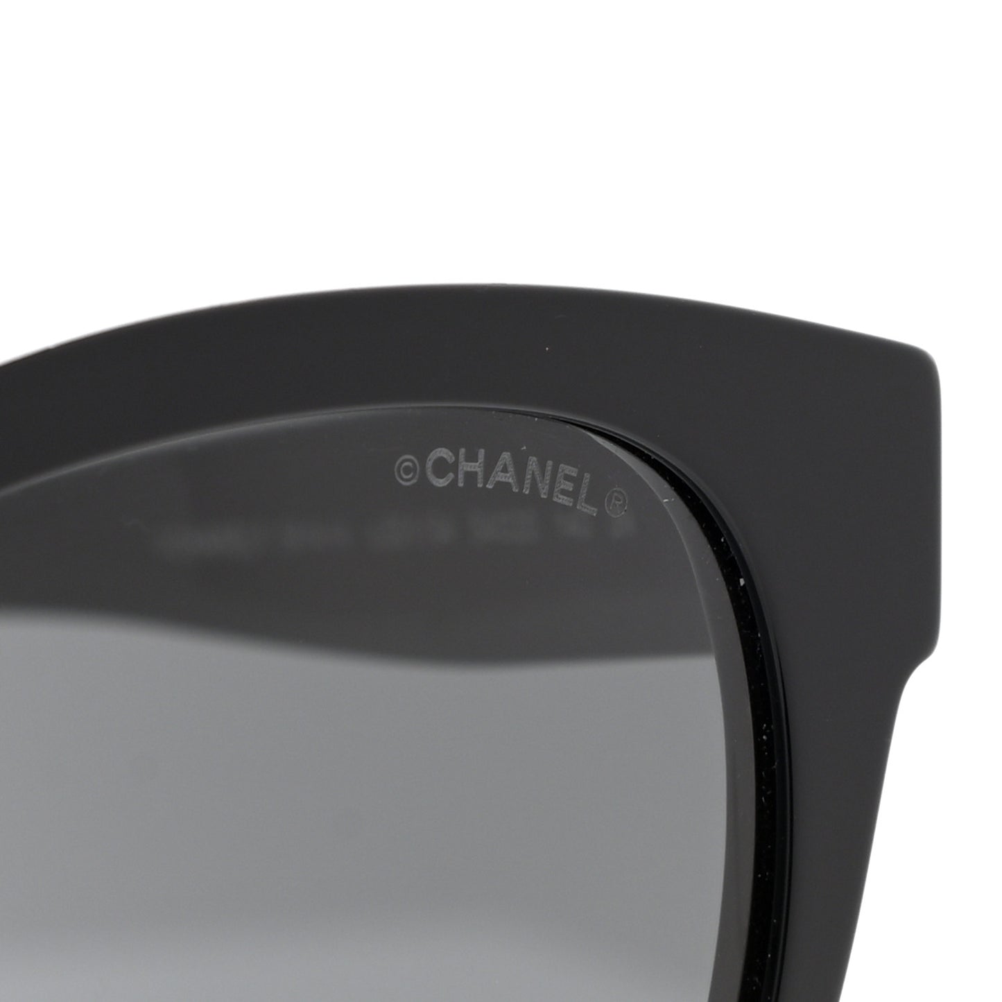 Acetate CC Butterfly Sunglasses 5414-A Black