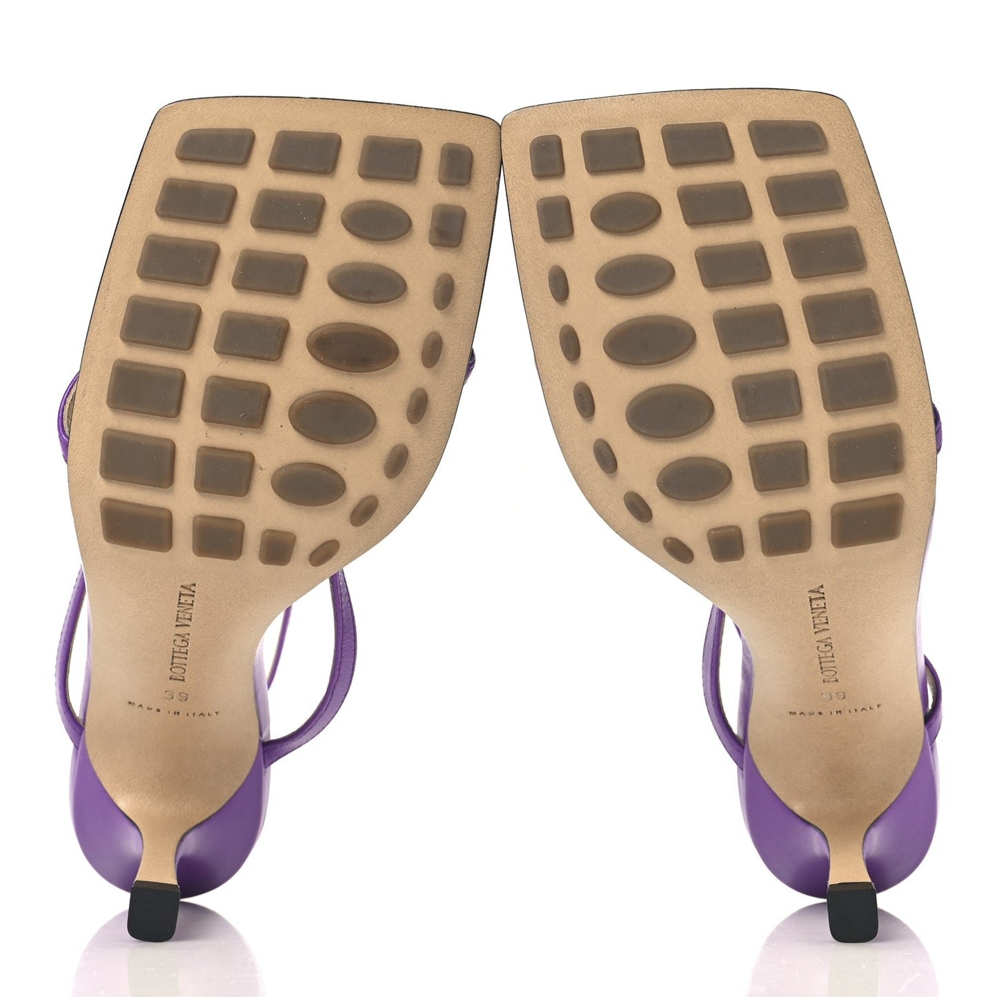Lambskin Studded Stretch Multi Strap 90mm Sandals 39 Clematis 39 Clematis