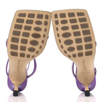 Bottega Veneta Lambskin Studded Stretch Multi Strap 90mm Sandals 39 Clematis 39 Clematis 6 of 11
