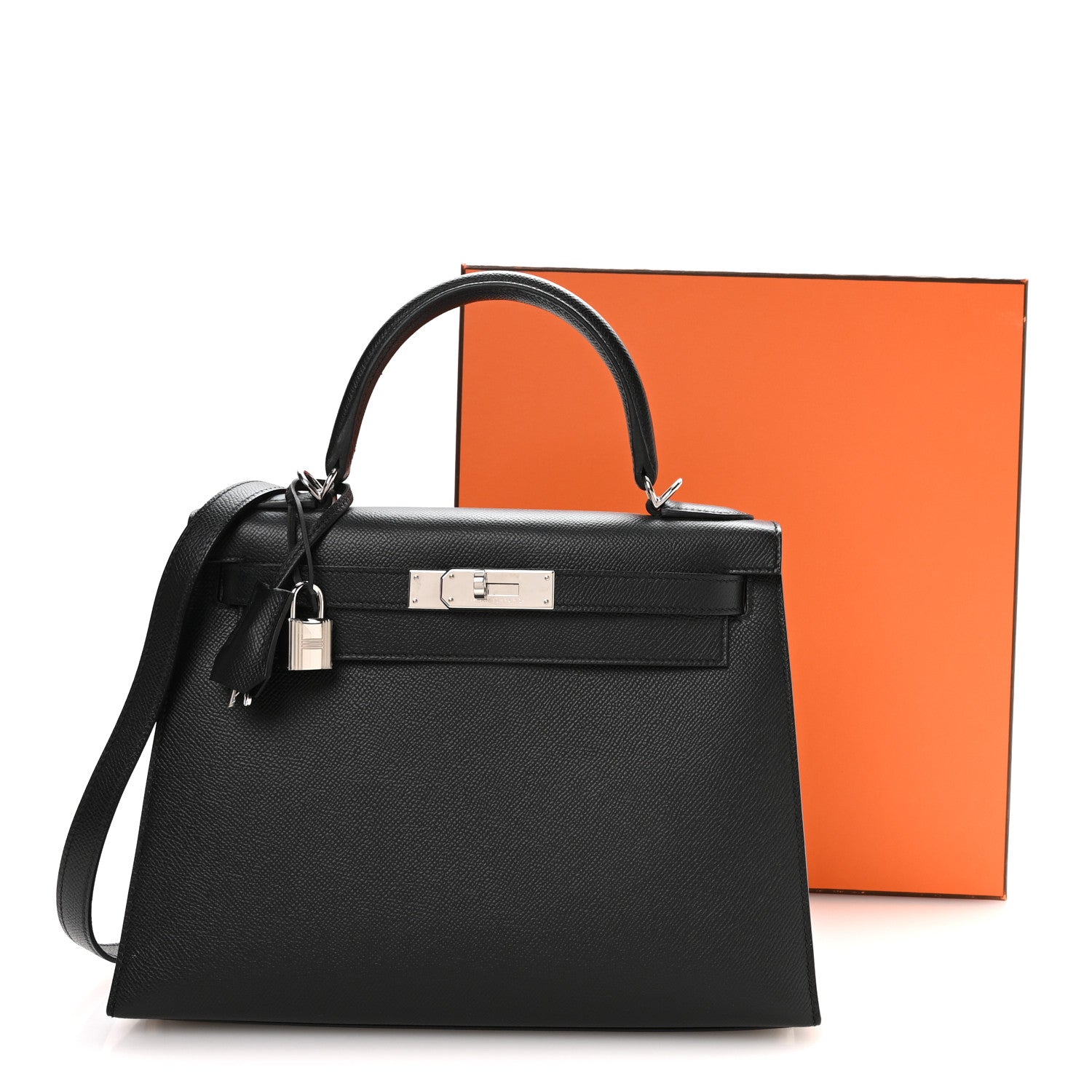 Hermes Epsom Kelly Sellier 28 Black 11 of 11