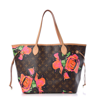 Louis Vuitton Monogram Roses Neverfull MM 1 of 10