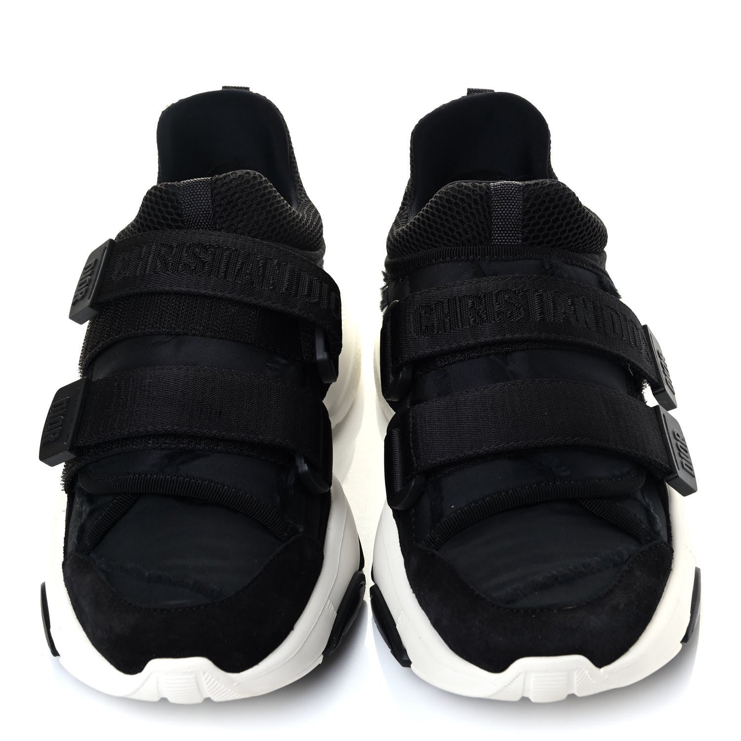 Christian Dior Technical Fabric Nylon Camouflage Womens D-Wander Sneakers 35 Black 7 of 7