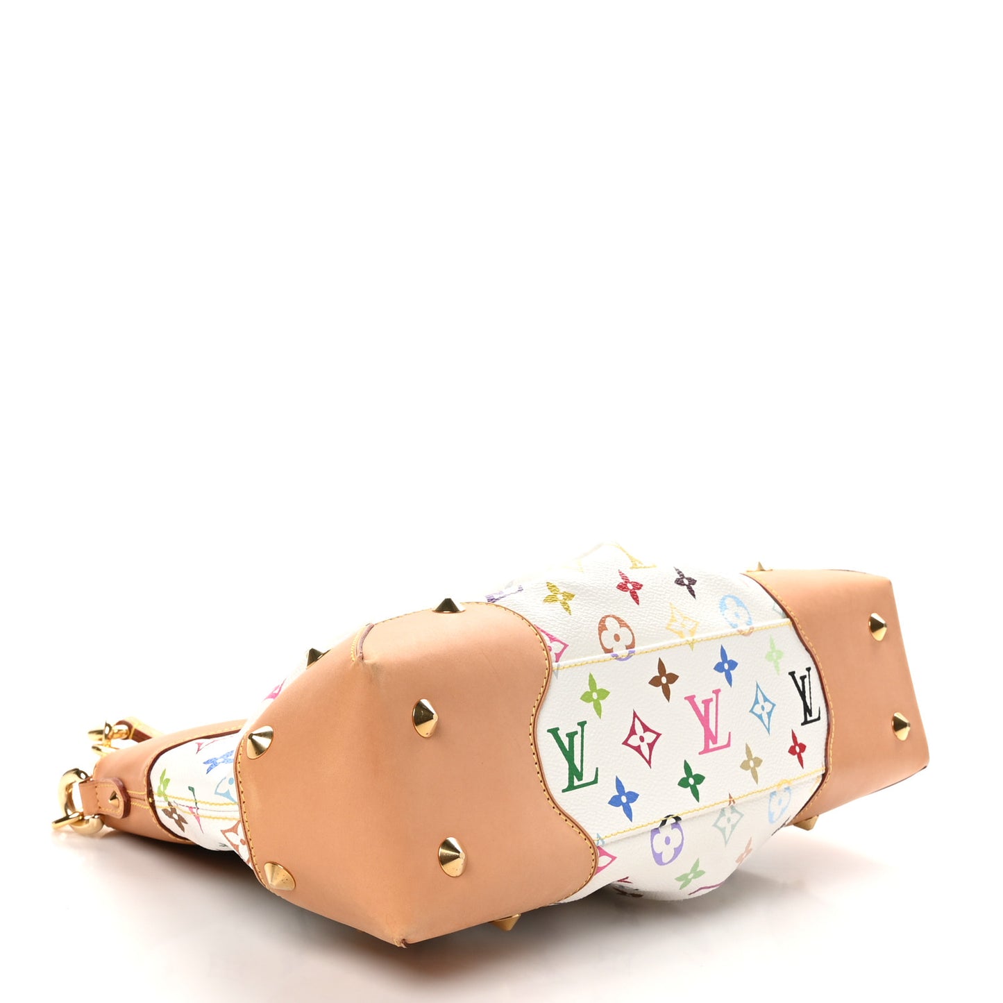 Monogram Multicolor Judy MM White