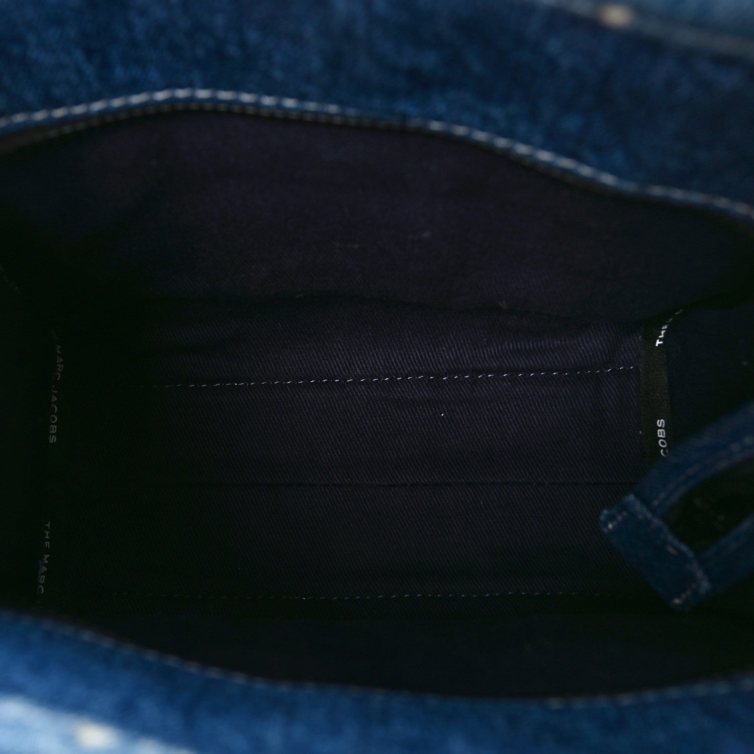 Marc Jacobs Denim Canvas Small Tote Bag Blue 5 of 10
