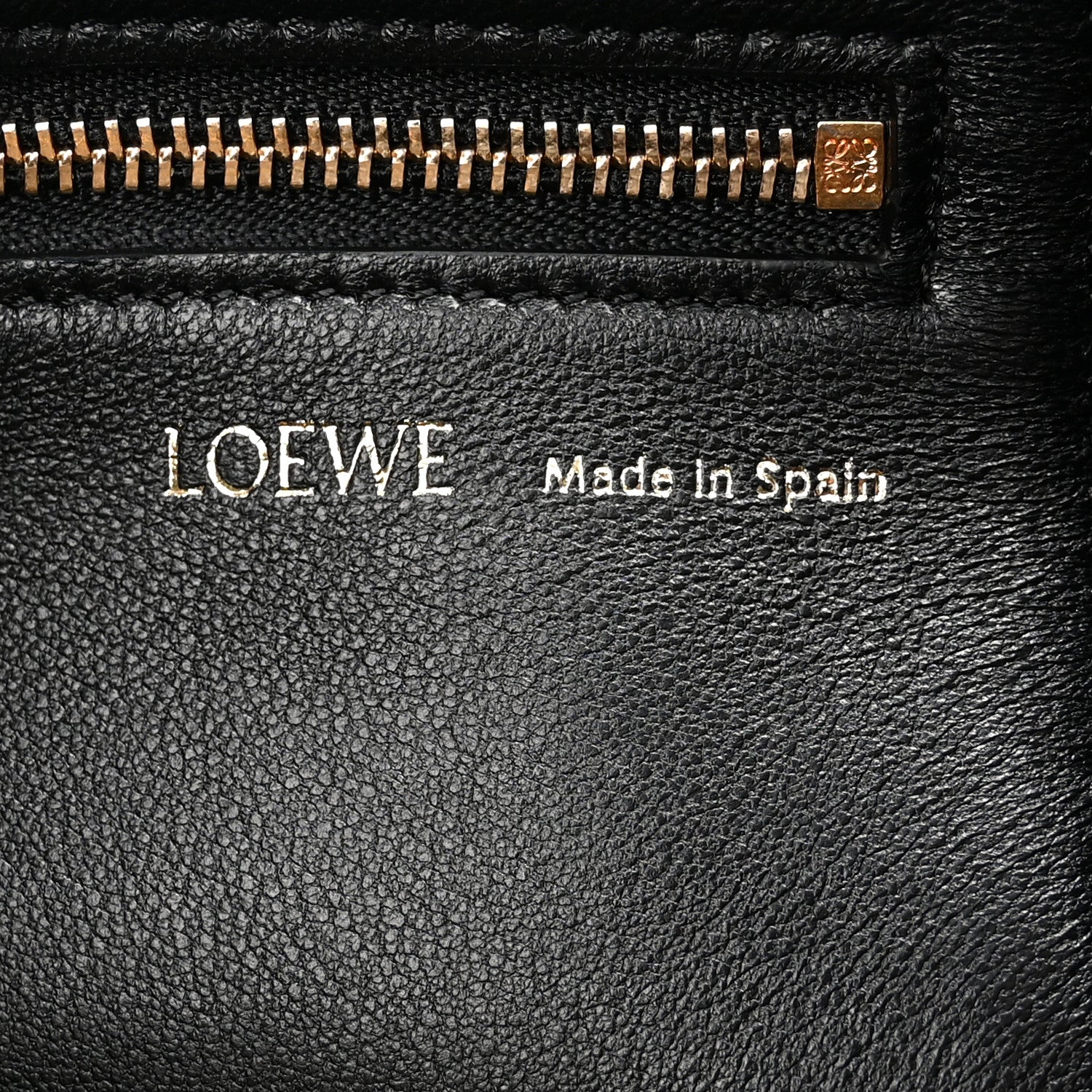 Loewe Buttery Nappa Lambskin Small Squeeze Bag Black 6 of 9